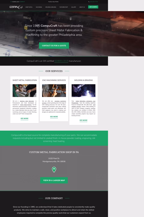 Compucraft-Fabricators Homepage 1440px