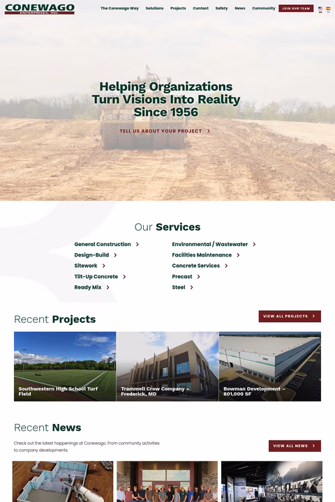 Conewago-Enterprises Homepage 1440px