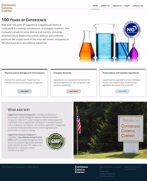 Copperhead-Chemical-Company Homepage 1440px