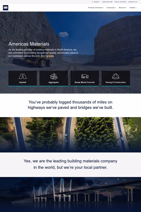 Crh-Americas-Materials Homepage 1440px