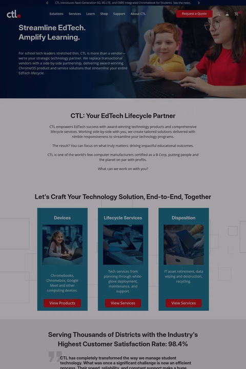 Ctl Homepage 1440px