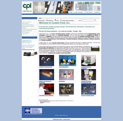Custom-Pack-Inc Homepage 1440px