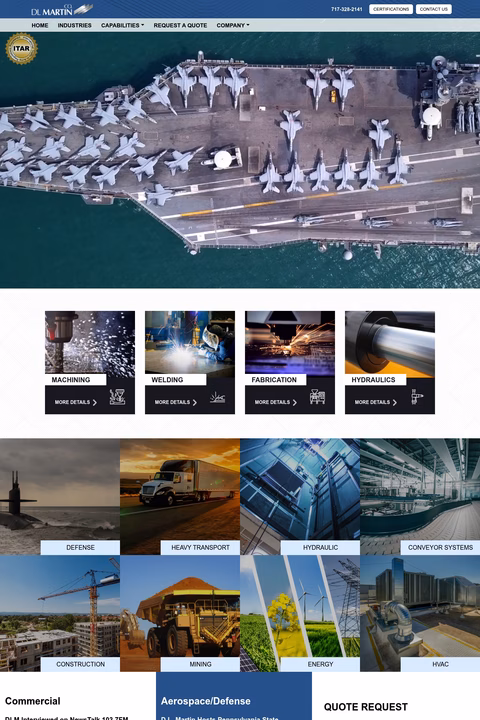 D-L-Martin Homepage 1440px