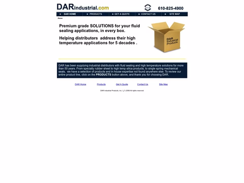 Dar-Industrial-Products Homepage 1440px
