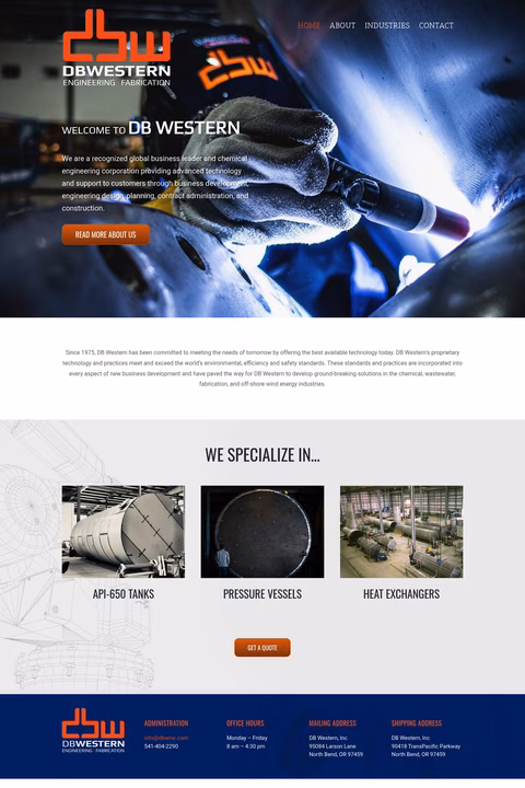 Db-Western Homepage 1440px