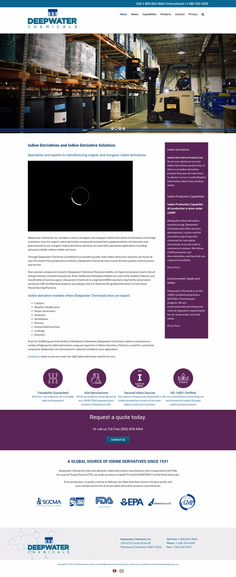 Deepwater-Chemicals Homepage 1440px