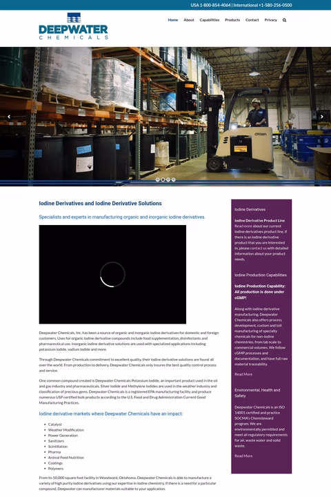 Deepwater-Chemicals Homepage 1440px