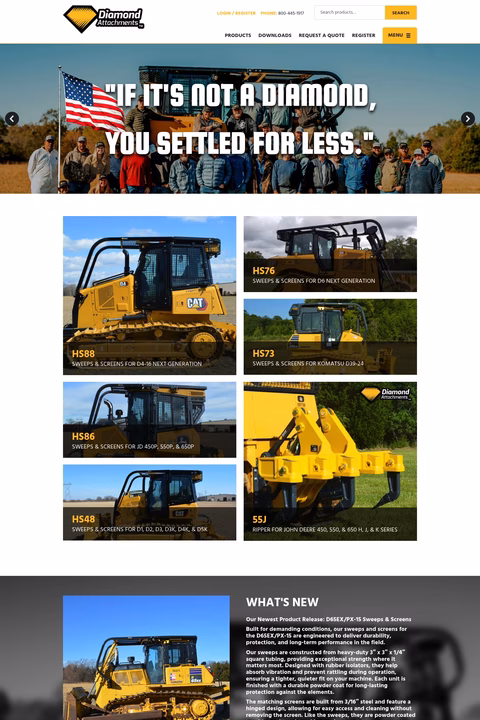 Diamond-Attachments Homepage 1440px
