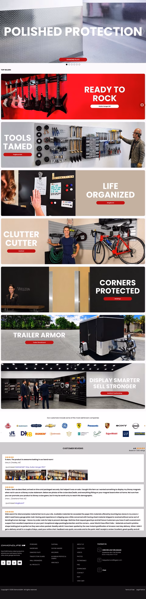 Diamondlife Homepage 1440px
