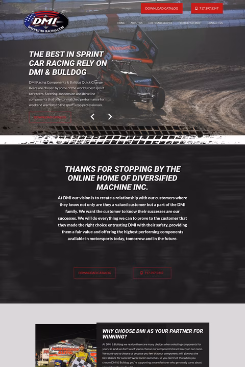 Diversified-Machine-Inc Homepage 1440px