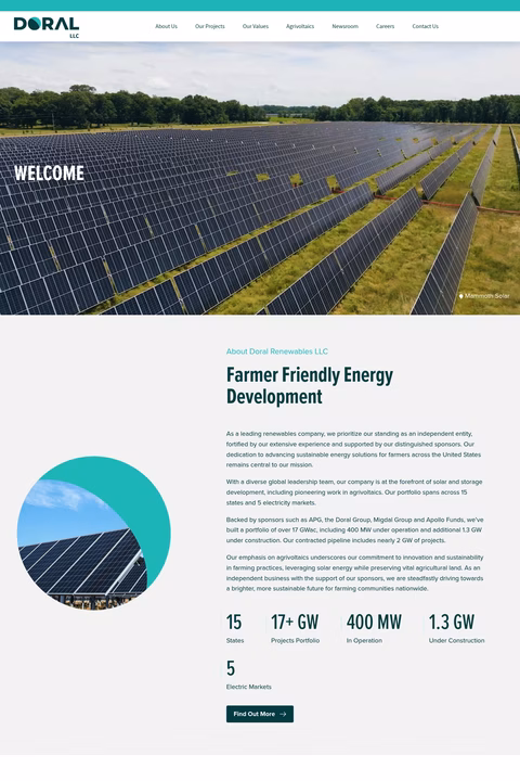 Doral-Renewables Homepage 1440px