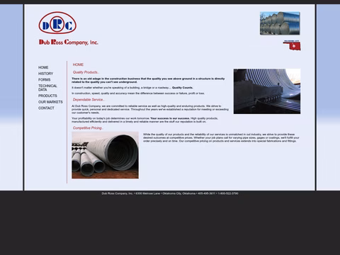 Dub-Ross-Company Homepage 1440px