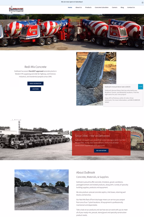 Dubrook Homepage 1440px