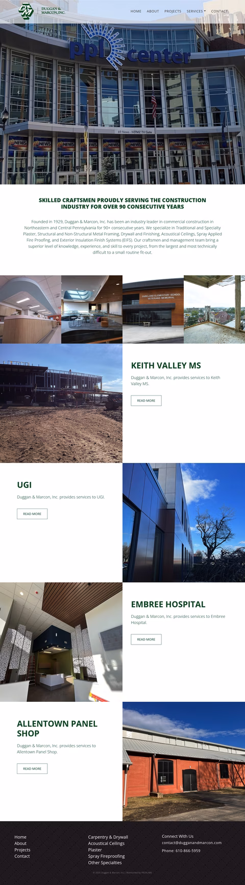 Duggan-Marcon Homepage 1440px