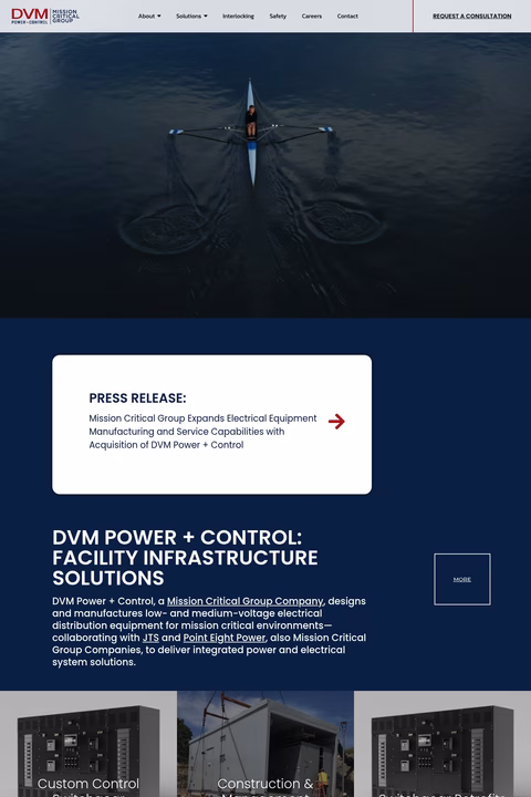 Dvm-Power-Control Homepage 1440px
