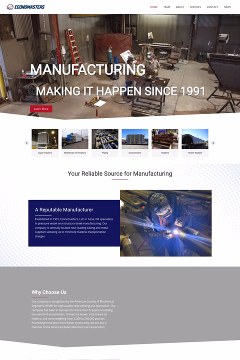 Economasters Homepage 1440px