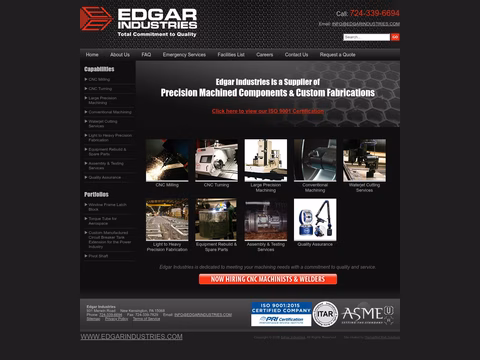 Edgar-Industries Homepage 1440px