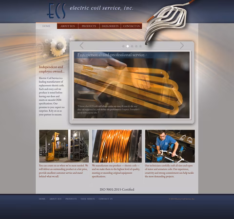 Electric-Coil-Service Homepage 1440px