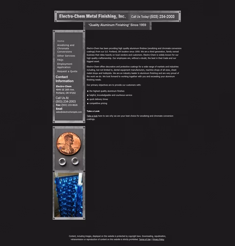 Electro-Chem-Metal-Finishing Homepage 1440px