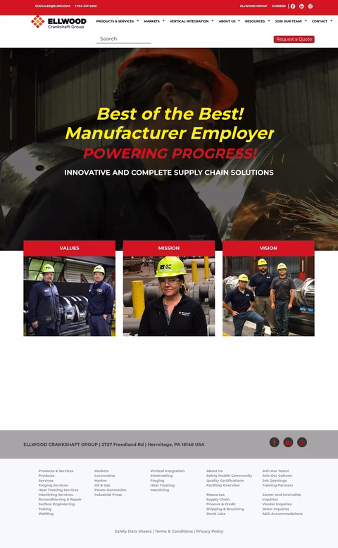 Ellwood-Crankshaft-Group Homepage 1440px