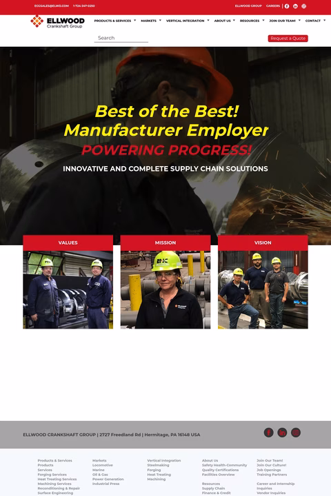 Ellwood-Crankshaft-Group Homepage 1440px