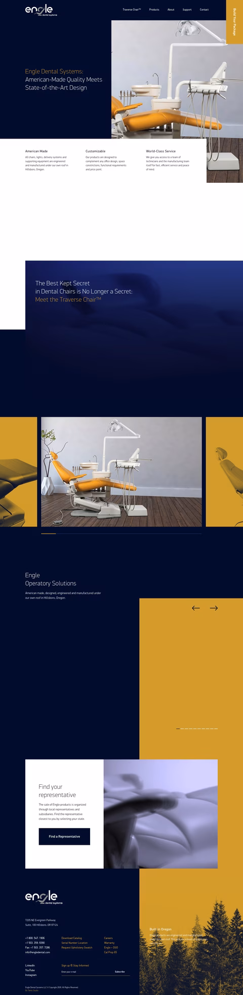 Engle-Dental-Systems Homepage 1440px