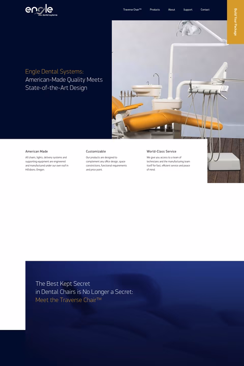 Engle-Dental-Systems Homepage 1440px