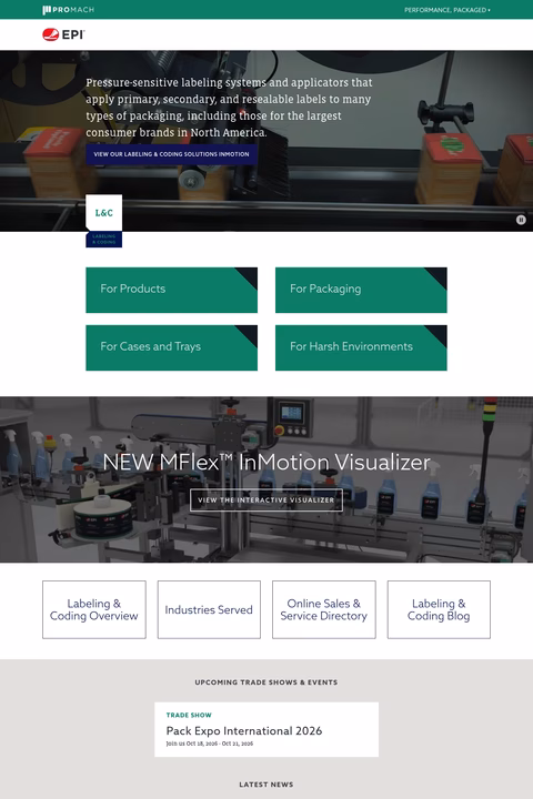 Epi-Labelers Homepage 1440px