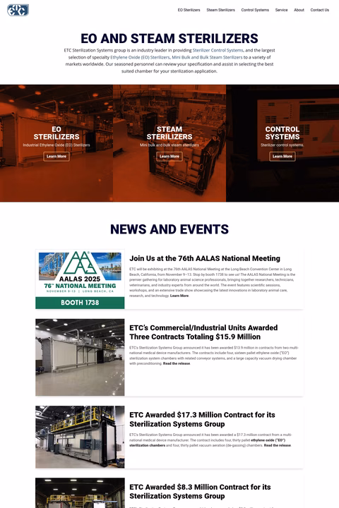 Etc-Sterilization-Systems Homepage 1440px