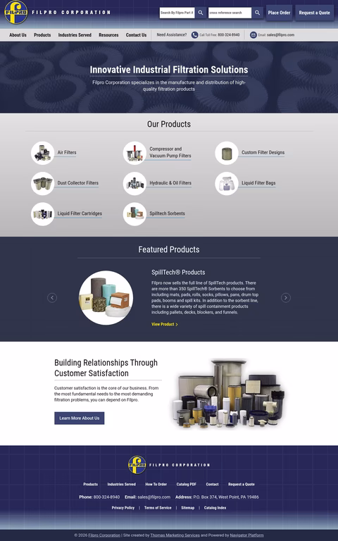 Filpro-Corporation Homepage 1440px