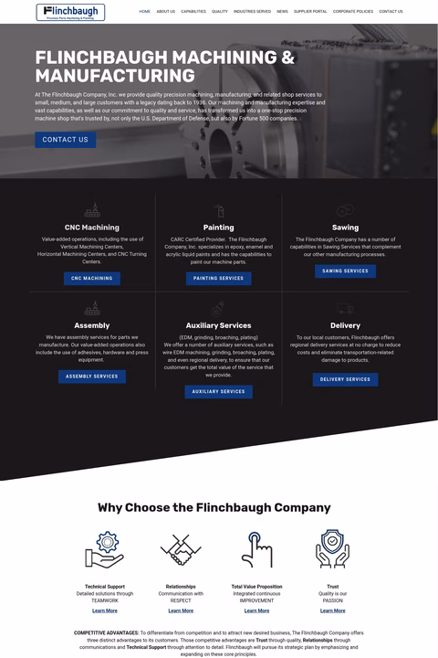 Flinchbaugh-Company Homepage 1440px