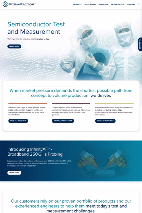 Formfactor Homepage 1440px