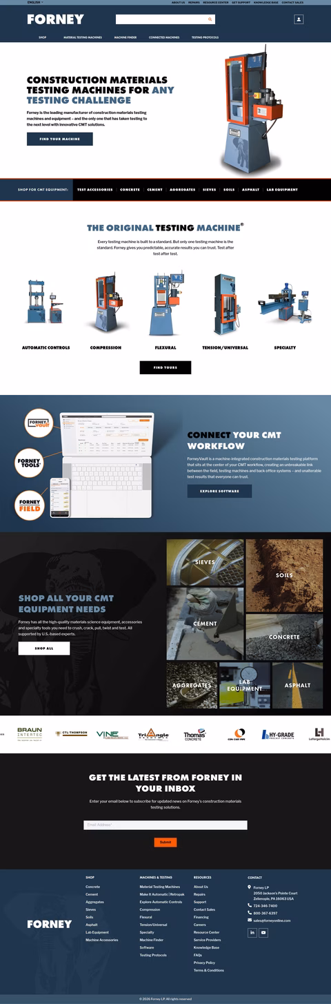 Forney Homepage 1440px