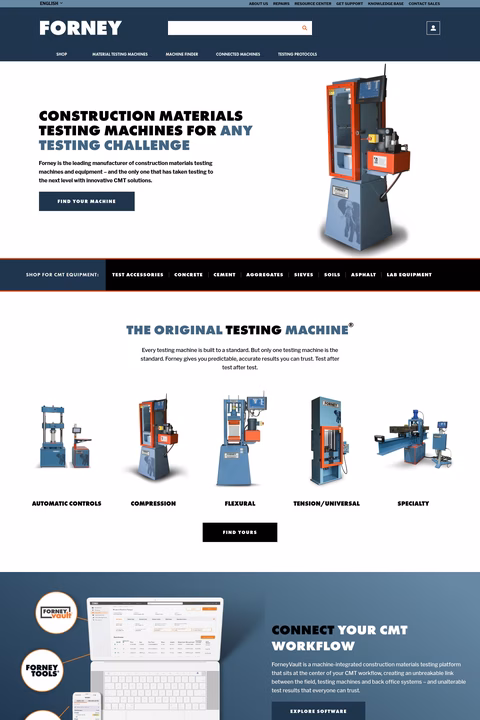 Forney Homepage 1440px