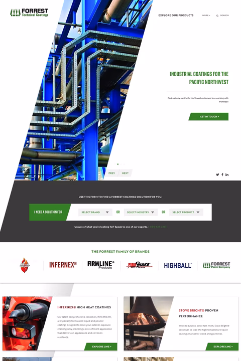 Forrest-Technical-Coatings Homepage 1440px