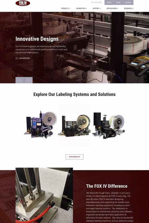 Fox-Iv-Technologies Homepage 1440px