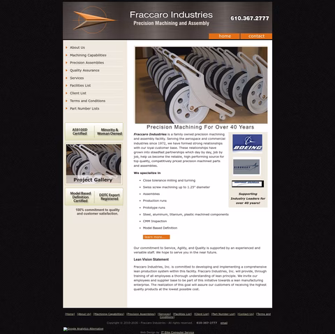Fraccaro-Industries Homepage 1440px