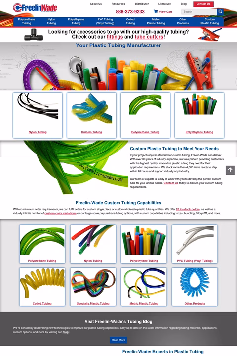 Freelin-Wade Homepage 1440px