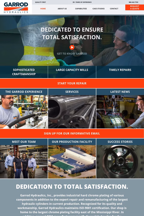 Garrod-Hydraulics Homepage 1440px