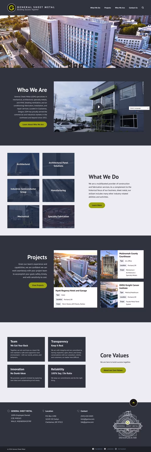 General-Sheet-Metal-2 Homepage 1440px