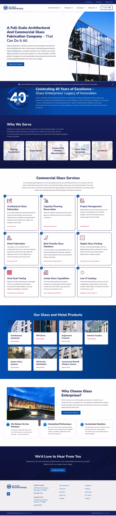 Glass-Enterprises Homepage 1440px