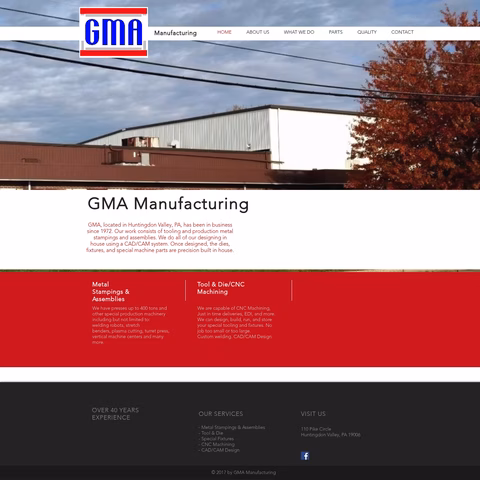 Gma-Manufacturing Homepage 1440px