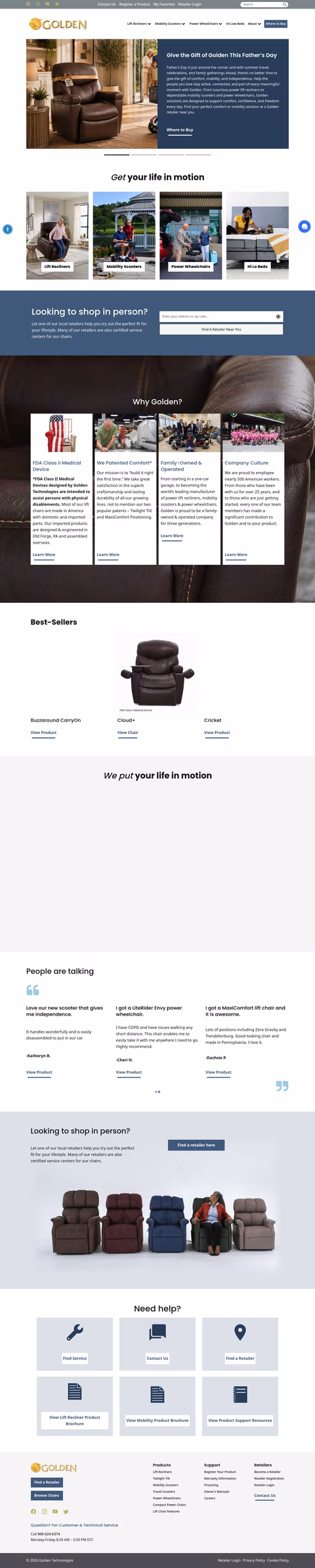 Golden-Technologies Homepage 1440px