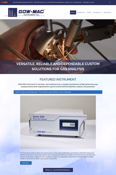 Gow-Mac-Instrument-Company Homepage 1440px