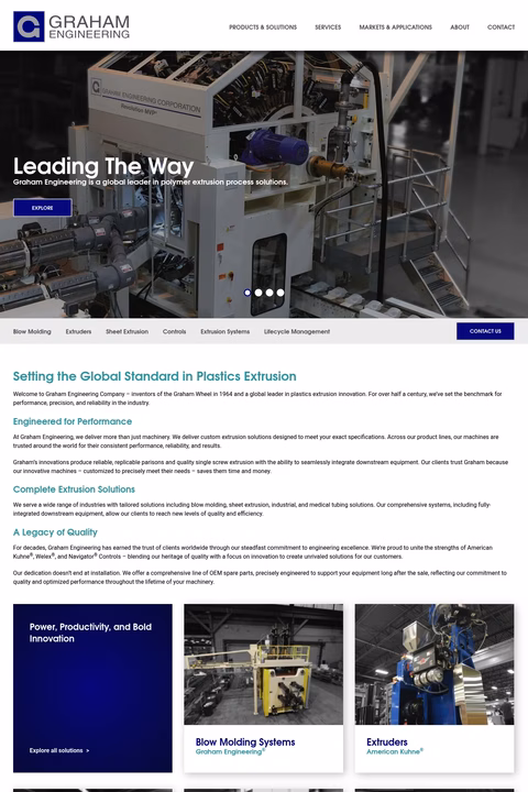 Graham-Engineering Homepage 1440px