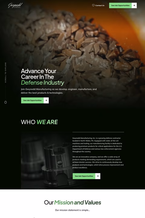 Gwynedd-Manufacturing Homepage 1440px