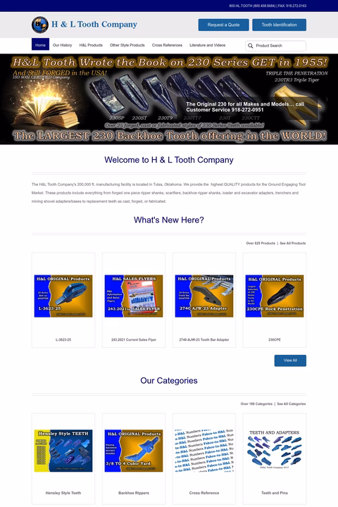 H-L-Tooth-Company Homepage 1440px