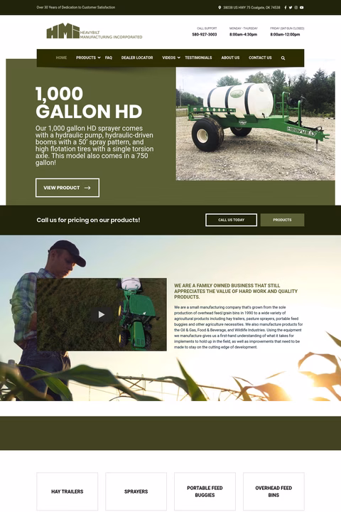 Heavybilt-Manufacturing Homepage 1440px