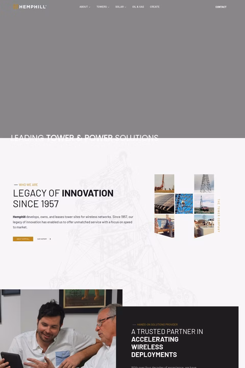 Hemphill Homepage 1440px