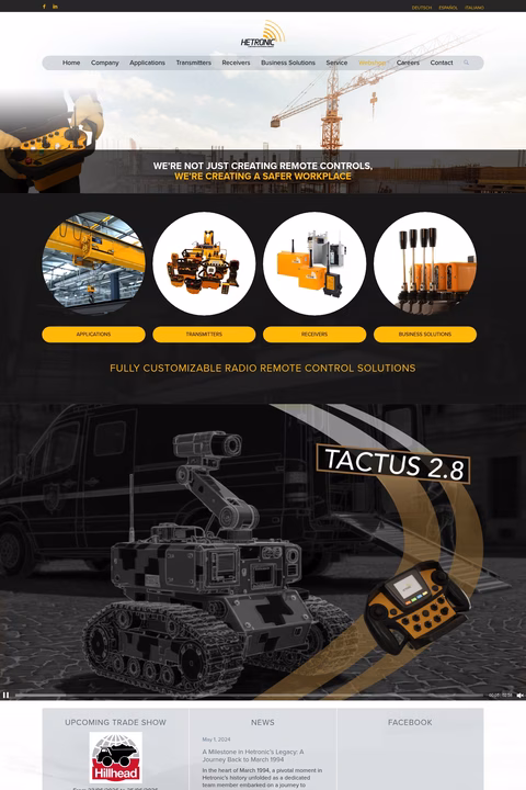 Hetronic-Usa Homepage 1440px